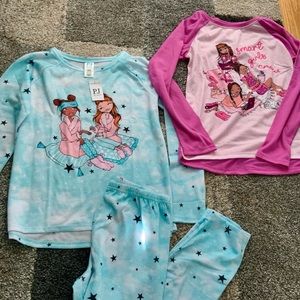 Little Girls Cute Character Pajamas Brand New w/Tags